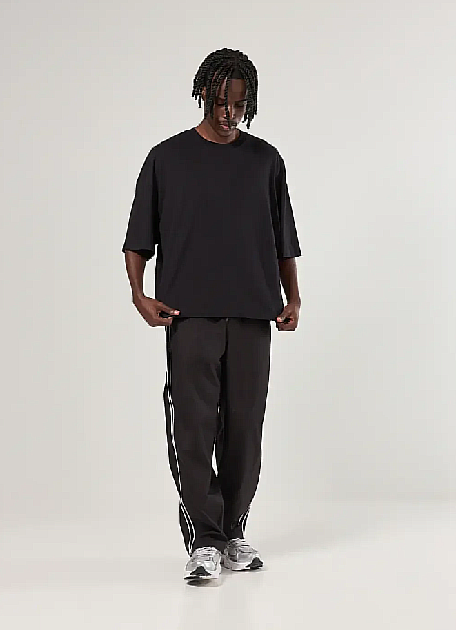 camiseta oversized cropped malhão